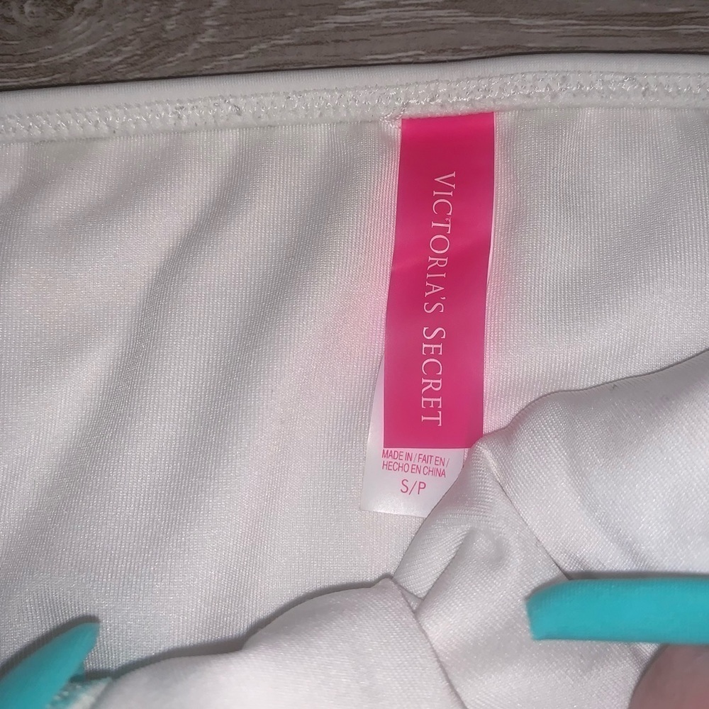 Victoria’s Secret White string and sequin bikini, Small - Picture 3 of 4